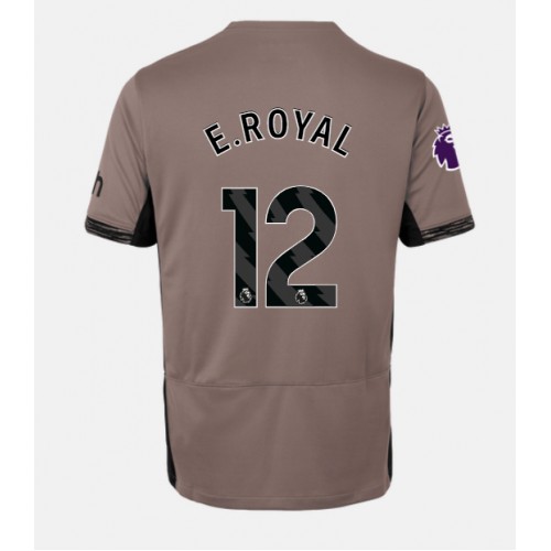 Tottenham Hotspur Emerson Royal #12 Rezervni Dres 2023-24 Kratak Rukav